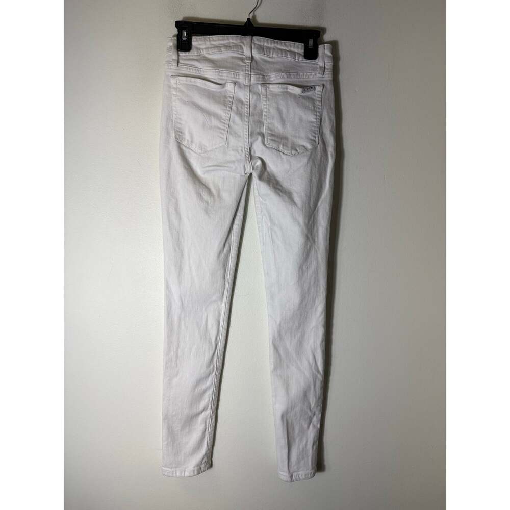 Joe's Jeans White Skinny Ankle Jean Sz 28 - Picture 4 of 4